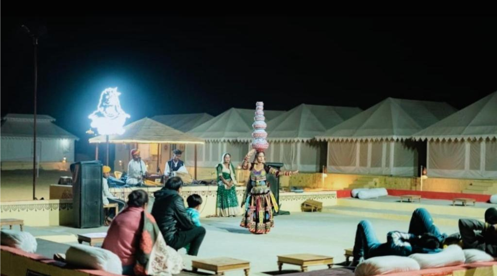 Born fire culure Program Jaisalmer