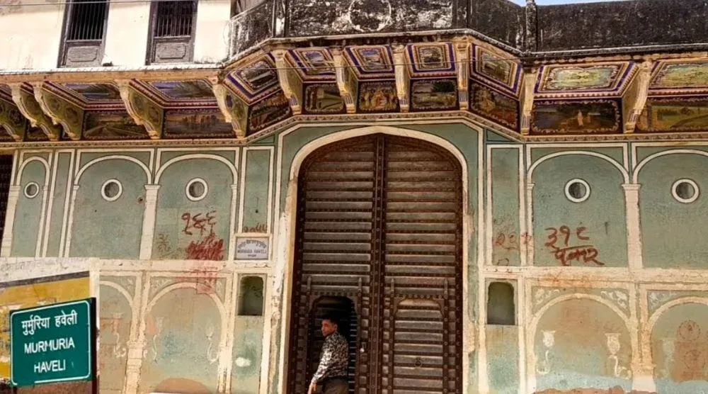 Murmuria Haveli Mandawa Shekhawati famous paintings