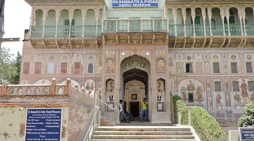 Podar Haveli Museum Nawalgarh Shekhawati fresco museum