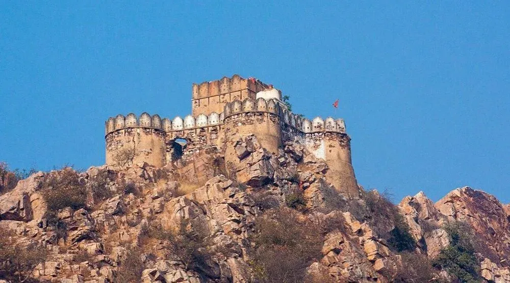Bala Quila Alwar Fort Rajasthan hill fort view