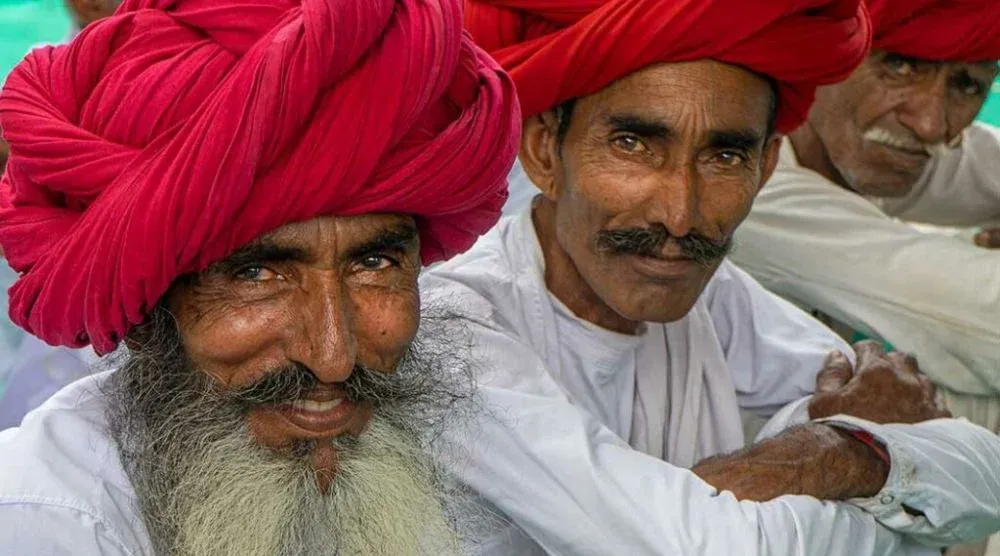 Rabari tribe men Jawai Rajasthan culture