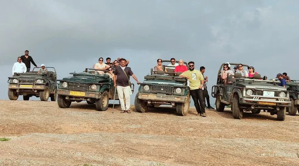 Jawai leopard jeep safari Rajasthan