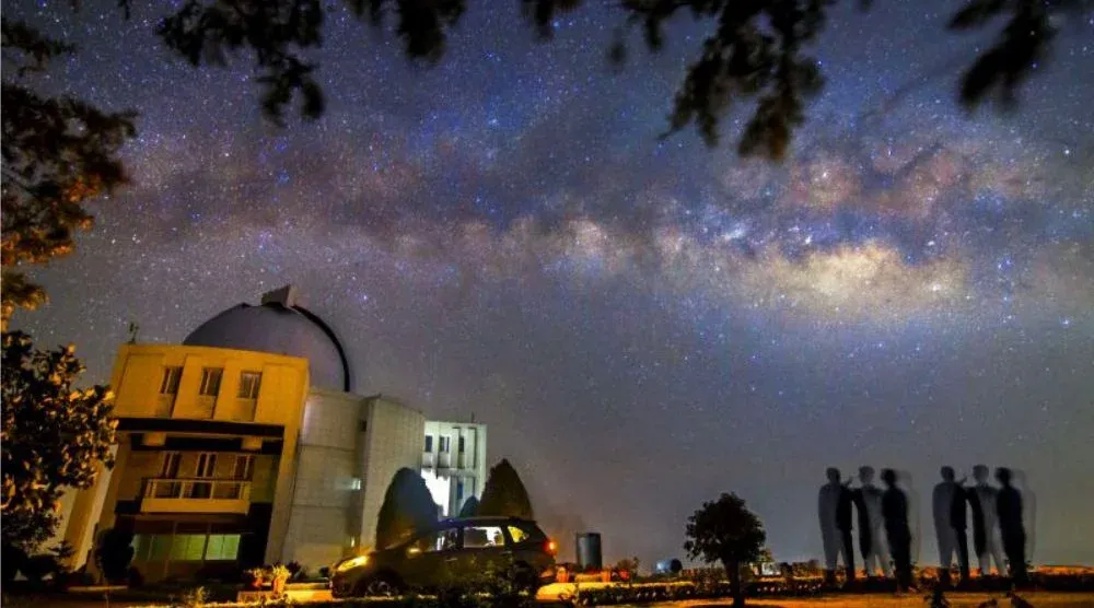 Mount Abu observatory telescope view for stargazing Rajasthan
