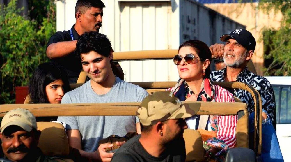 Tiger safari Ranthambore with Akshay Kumar Rajasthan