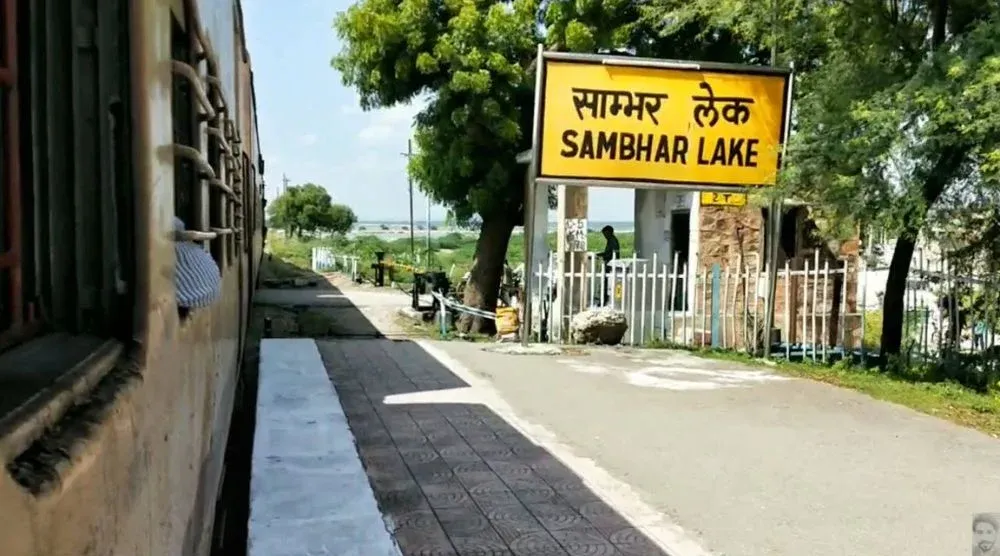 Sambhar Railway Station Rajasthan travel connectivity
